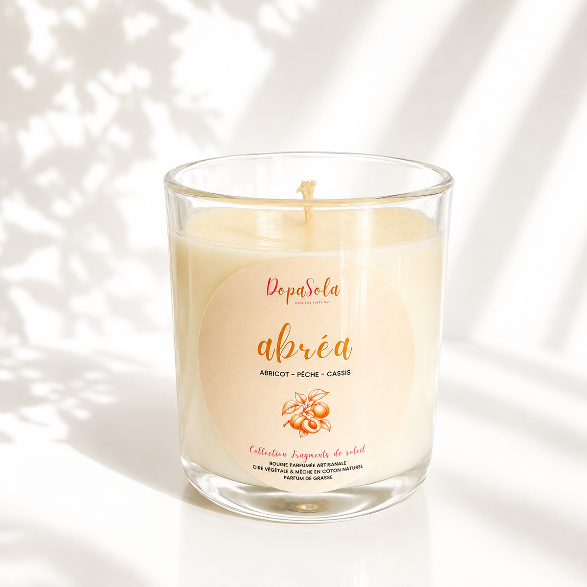 ABRÉA Prestige 380g : Abricot, Pêche, Cassis