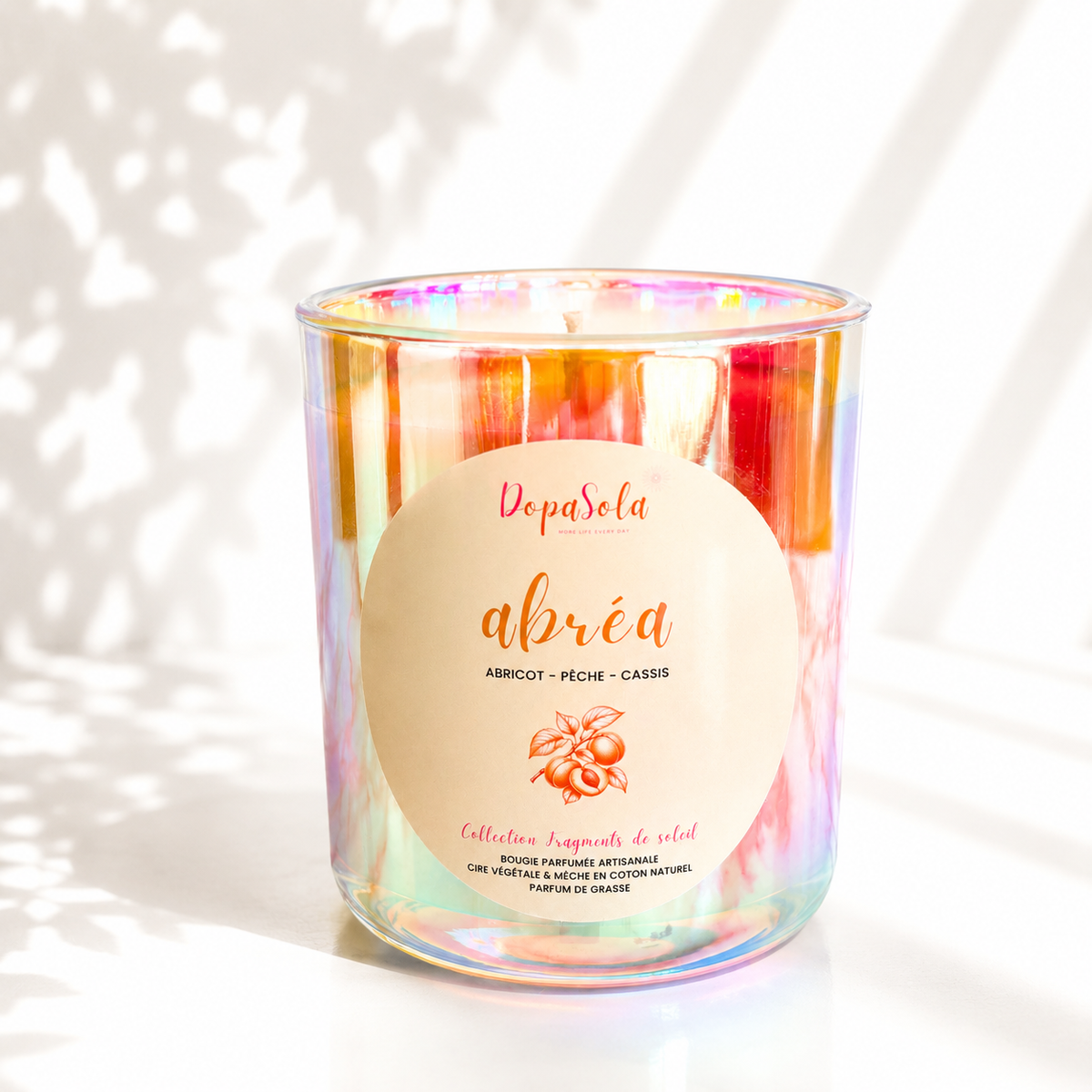 ABRÉA Signature 380g : Abricot, Pêche, Cassis