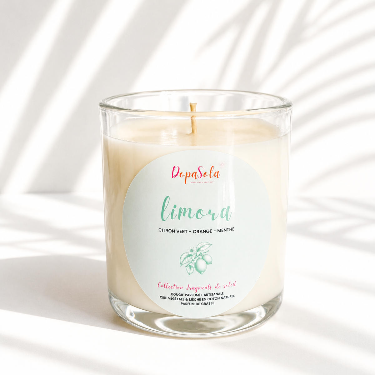 LIMORA Prestige 380g : Citron vert, Orange, Menthe