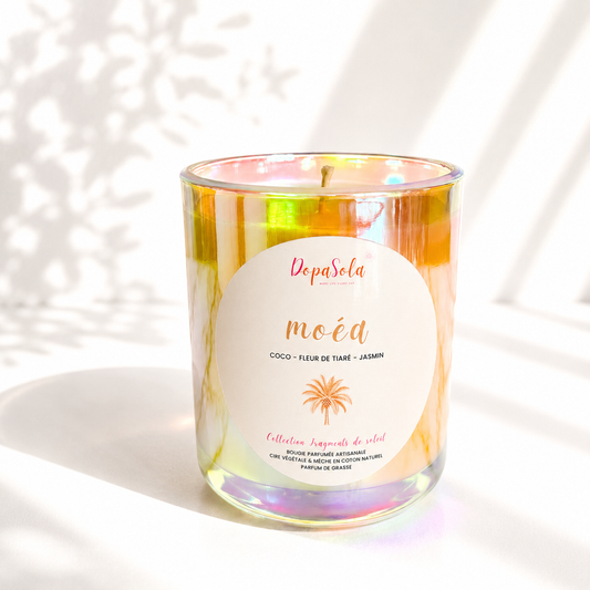 MOÉA Signature 380g : Coco, Fleur de Tiaré, Jasmin